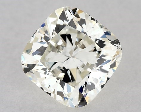 GIA 1.00 Carat K-SI2 Ideal Cut Cushion Modified Diamond